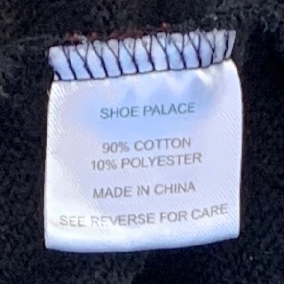 NICEKICKS Men‘s Size Small NICE. Logo Hoodie Black - Picture 9 of 13